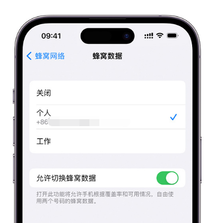 枝江苹果维修服务分享如何在iPhone上使用双卡 